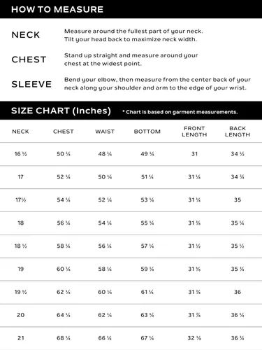Vista 5 de Van Heusen Camisas de vestir de popelina de corte alto para hombre