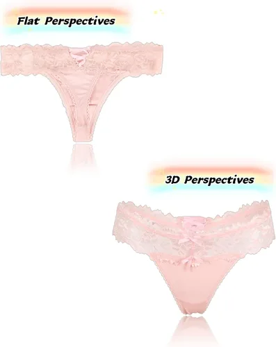 Vista 44 de ohyeah Tangas sexy de encaje tangas bragas de tiro bajo ropa interior para mujer de algodón entrepierna braga tangas bragas 4-18