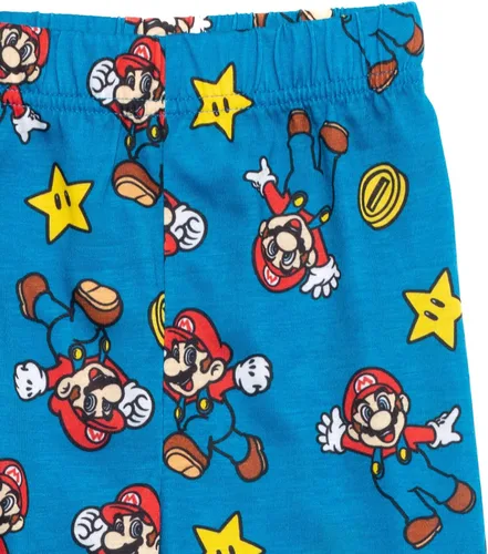 Vista 7 de Super Mario Nintendo Luigi Mario - Conjunto de pijama para niños pequeños