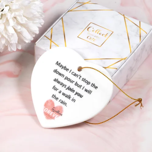 Vista 6 de Maybe I Can't Stop The Downpour - Regalos sentimentales para mejor amiga, regalos para mejores amigas, regalos para mujeres, adornos de amistad