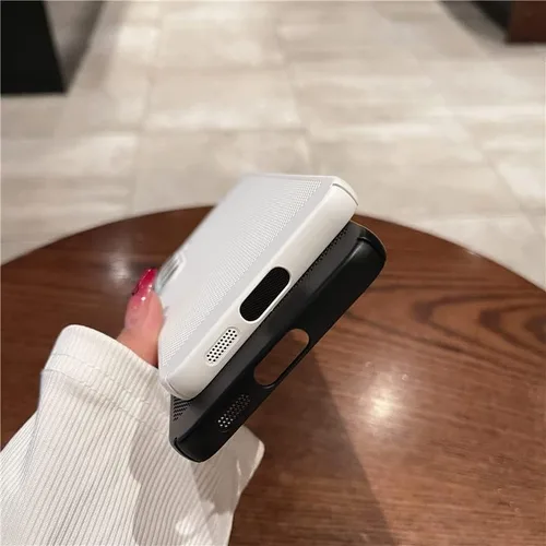 Vista 8 de Funda de disipación de calor de cubierta completa para Samsung Galaxy S23 S22 S21 Plus Ultra 5G, transpirable, rejilla dura, cubierta