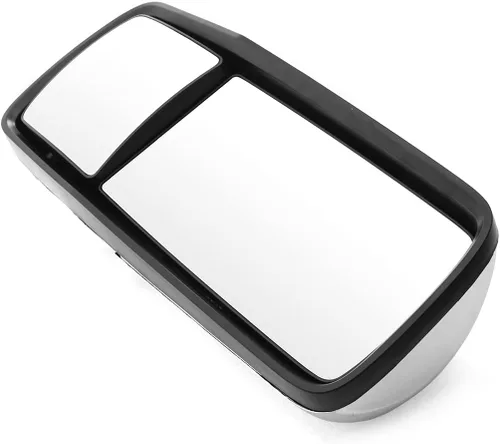 Vista 2 de Espejo de puerta para KENWORTH T680, reemplazo del espejo de puerta cromado motorizado del lado del conductor para KENWORTH T680 T880, izquierdo