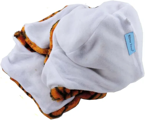 Vista 4 de Silver Fever - Gorro de felpa suave con orejeras integradas bufanda guantes