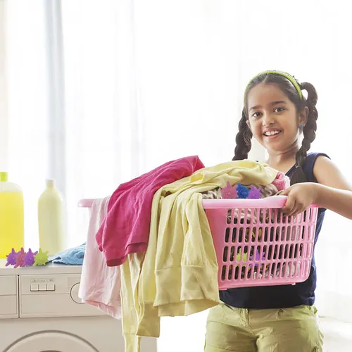 Vista 5 de 16 bolas de lavado, bolas reutilizables sin enredos, bolas de lavado de ropa de colores sólidos que mejoran el poder de limpieza de tu máquina