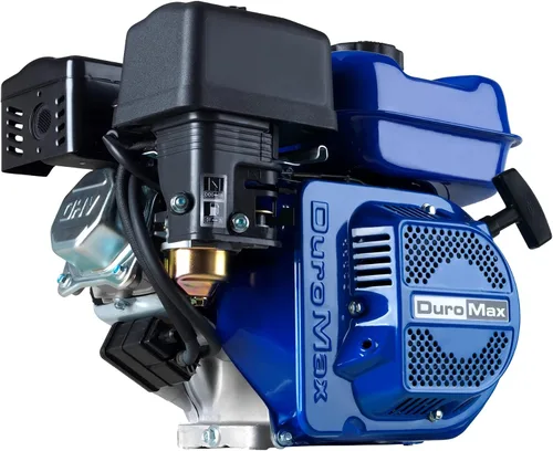 Vista 14 de DuroMax XP23HPE 713cc - Motor V-doble de arranque eléctrico a gasolina de eje horizontal de 1 pulgada, multiusos
