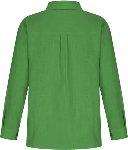 Vista 24 de SMIDOW Camisa de algodón y lino con botones para mujer