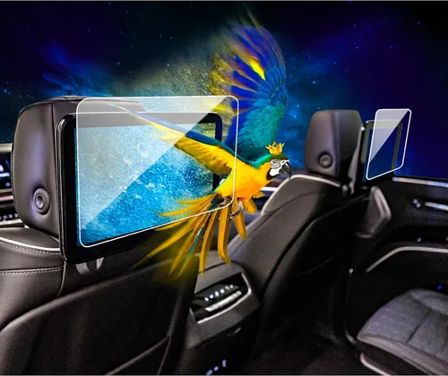 Vista 6 de 2 protectores de pantalla para Kia Seltos 2026 2025 2024 2024 para Kia Seltos 2024 de 10.25 pulgadas, doble pantalla panorámica compatible con Kia