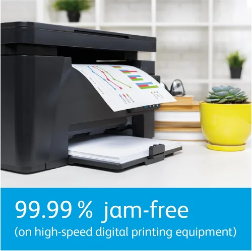 Vista 6 de Xerox (R) Vitality(TM) Papel de impresora multiusos, papel tamaño carta, brillo 92, 20 libras, 30% reciclado, certificado FSC (R), 500 hojas por