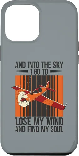 Vista 26 de Funda de aviación para iPhone 12/12 Pro y Into The Sky Flying Airplane Pilot Flight Plane