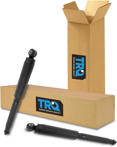 Vista 23 de TRQ Juego de amortiguadores traseros compatible con Chevrolet Express 1500 2003-2014, Express 3500 2006-2022, GMC Savana 1500, Savana 3500