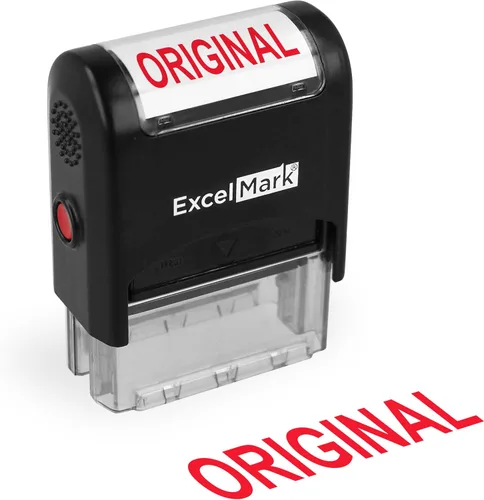 Vista 14 de ExcelMark Sello de Copia Autoentintado de Goma - Tinta Roja para Uso en Oficina, Ideal para una Gestión Eficiente de Documentos con Sellos de Copia