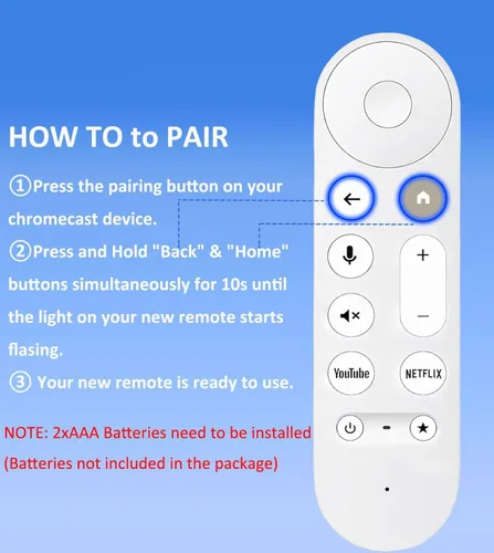 Vista 5 de Reemplazo de control remoto para todos los TCL Android 4K UHD Smart TV [sin función de voz], (RC802V FNR1) Compatible con todos los TCL Android TV