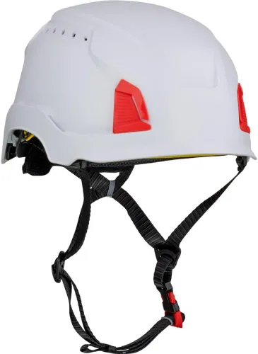 Vista 12 de PIP Casco de escalada industrial con ventilación Traverse con tecnología MIPS, carcasa de ABS, correa de barbilla de 4 puntos, ANSI II