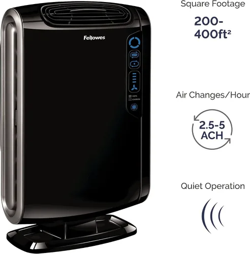 Vista 2 de Purificador de aire AeraMax 200 para alergias y olores con el verdadero filtro HEPA de partículas de alta eficiencia y sistema de purificación de 4
