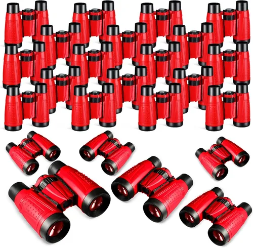 Vista 9 de Libima 24 prismáticos compactos educativos a granel con telescopio de cuerda para el cuello para aprender observación de aves, camping, senderismo