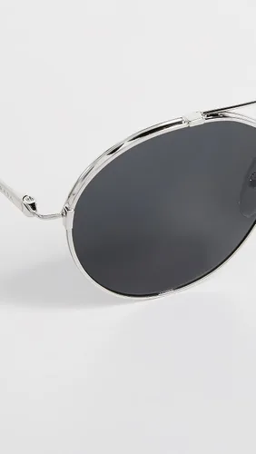 Vista 6 de Prada PR56US - Gafas de sol 1BC5S0-55 - Marco plateado gris PR56US-1BC5S0-55 plateado