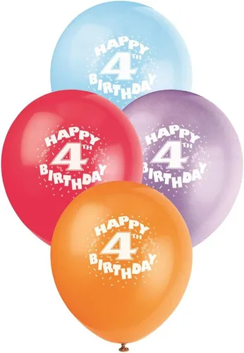 Vista 8 de Globos de látex de 12 pulgadas para el segundo cumpleaños, 6