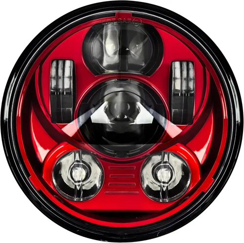 Vista 9 de Eagle Lights 8900BG3H-SCOUT - Faro delantero de motocicleta Indian Scout con anillo de halo blanco, se adapta a 2015+ Scout 60, Scout and Scout
