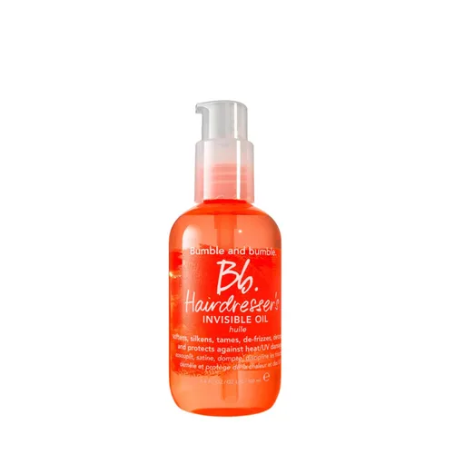 Vista 10 de Bumble and bumble. Hairdresser's Invisible Oil Frizz-Reducing Hair Oil Heat Protection, Frizz Control + Shine Curly, Wavy, Straight With