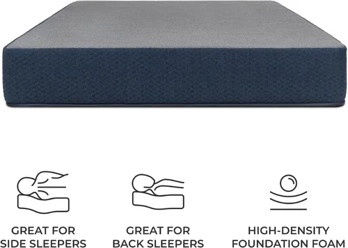 Vista 5 de DREAMFOAM Brooklyn Bedding Copperflex Essential - Colchón de espuma viscoelástica de gel de 14 pulgadas con protección contra manchas