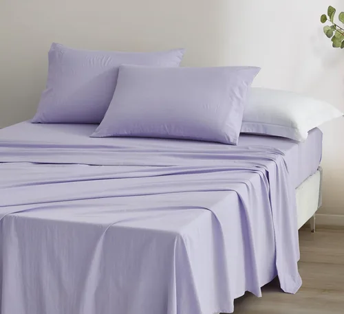 Vista 11 de Chezmoi Collection Juego de sábanas y fundas de almohada de tamaño individual lavado a piedra, 3 piezas, extra suave, transpirable, resistente a