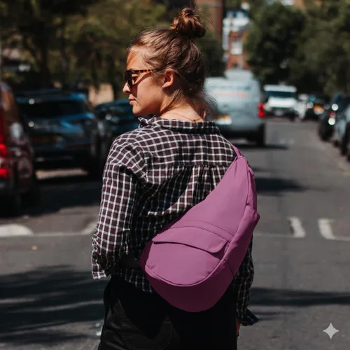 Vista 5 de AmeriBag Bolso bandolera de microfibra de 17