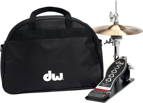 Vista 2 de DW 5000 Series Lowboy Hi-hat Stand Con Platillos