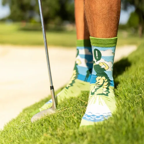Vista 8 de Lavley Novelty Golf Socks - Funny Golf Gifts Stocking Stuffers for Men and Women