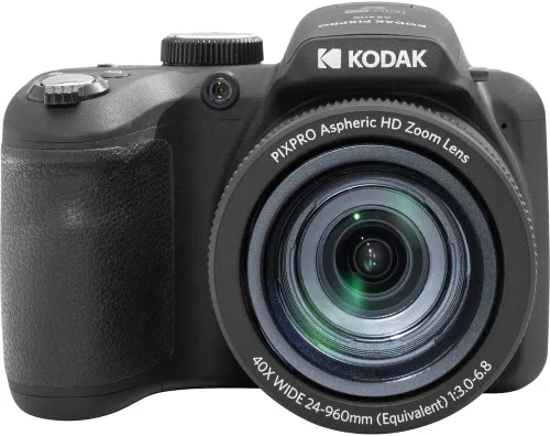 Vista 2 de Kodak AZ405BK PIXPRO Astro Zoom 20MP Cámara digital 40X Zoom óptico 0.945 in Paquete negro con Lexar 64GB de alto rendimiento 800x UHS-I SDHC