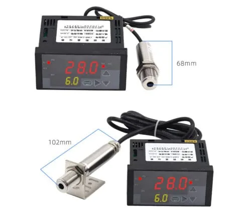 Vista 2 de Sensor infrarrojo en línea industrial del termómetro del regulador de temperatura sin contacto