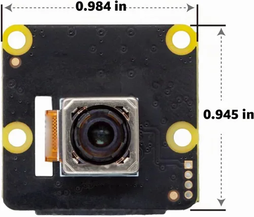 Vista 3 de UCTRONICS Módulo de cámara Raspberry Pi de 16MP, cámara de enfoque automático IMX519 PDAF y CDAF para Raspberry Pi 5, 4, Zero 2W