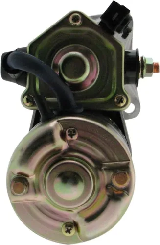 Vista 3 de EPartsGlobal Motor de arranque de maquinaria pesada de metal de 12V para 414E, 416B, 416C, 416D, 416E, 420D, 420E