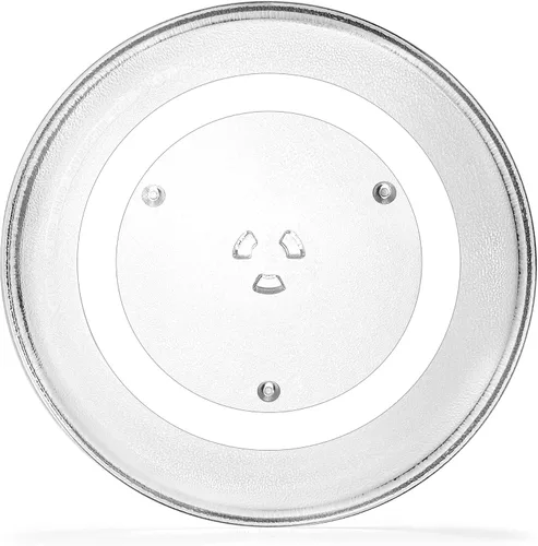 Vista 9 de Placa giratoria de vidrio para microondas W10337247 de 12 pulgadas apta para placa de vidrio de microondas Whirlpool - Reemplazar la bandeja