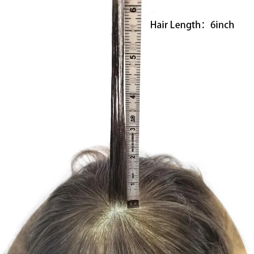 Vista 61 de Mens Toupee Natural Hairline Swiss Lace Toupee Remy Human Hair Piece For Men Bleached Knots Mens Hair Replacement System Toupee 6X8#1 Jet Black 100%
