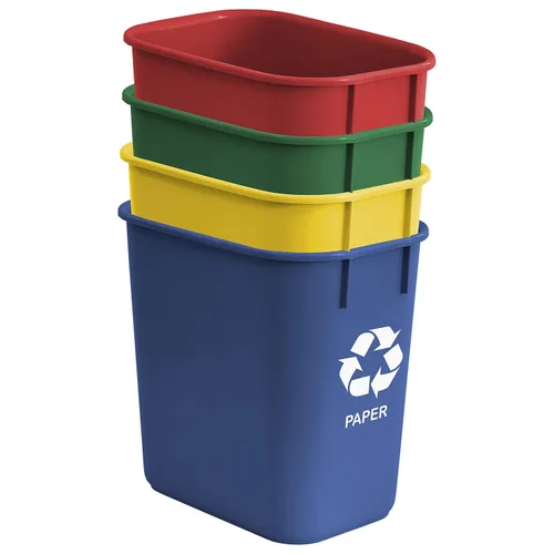 Vista 2 de Acrimet cubo de basura para reciclado 13 QT (4 unidades)