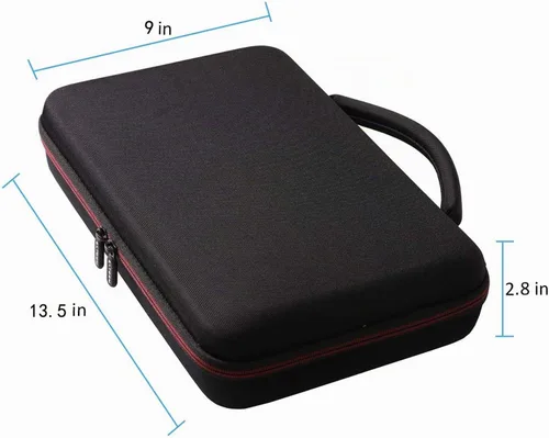 Vista 5 de LTGEM - Funda para Akai MPK Mini MK3/MPK Mini Play MK3 MIDI Controller Carcasa rígida de EVA, resistente al agua, protección contra golpes