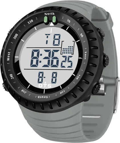 Vista 20 de PALADA Men's Digital Sports Watch Waterproof Tactical Watch with LED Backlight Watches for Men