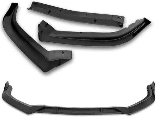 Vista 3 de EPARTS - Juego de 3 piezas de plástico ABS para parachoques delantero estilo STP, protección compatible con Acura TSX 2011, 2012, 2013, 2014