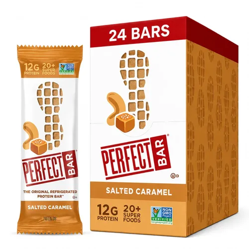 Vista 25 de Perfect Bar - Barra de proteínas refrigerada original, sabor mantequilla de maní