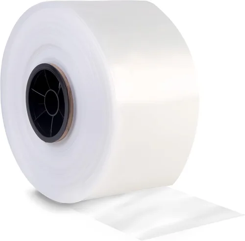 Vista 12 de 8NET - Rollo de plástico transparente de 4 mil, 2 pulgadas x 1075 pies, resina de LDPE segura para alimentos, ideal para embalaje, almacenamiento e