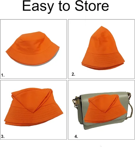 Vista 5 de NPJY Sombrero de pescador para mujeres y hombres, gorra de pesca de algodón para el sol