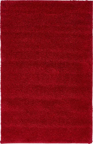 Vista 510 de Unique Loom Colección Solo - Alfombra de área Calabasas (3 pies 3 pulgadas x 5 pies 3 pulgadas, rectangular, rojo)