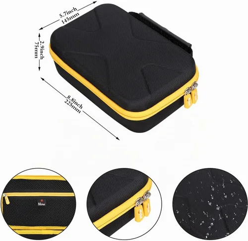 Vista 7 de Mchoi Estuche rígido compatible con tijeras de metal DEWALT DWASHRIR, solo funda