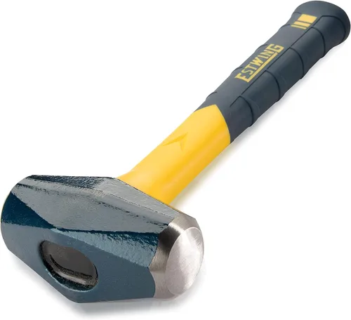 Vista 6 de Estwing E-5 5 Lb Sure Split Wedge y ESTWING Sure Strike Taladro/Martillo de grieta - Herramientas de división y golpeo