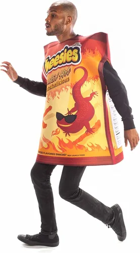 Vista 3 de Bag of Chips Halloween Costume One Size fits Most Slip On Adult Halloween Costume Funny Adult Costume