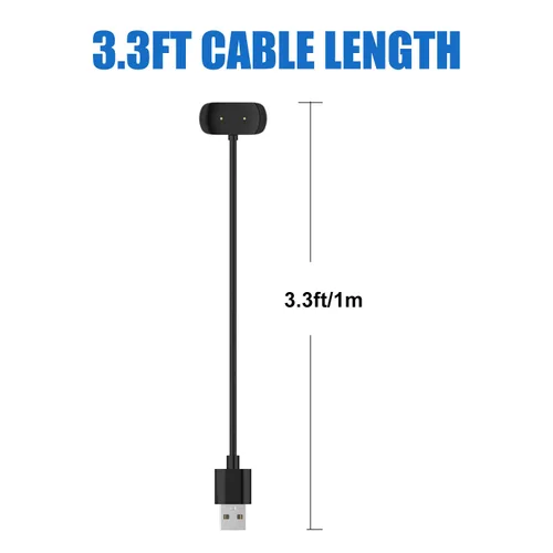 Vista 7 de Cargador para Amazfit T-Rex Pro, Bip 5, Bip 3, Bip 3 Pro, Bip U Pro, GTS 4 Mini, GTS 2/2e, GTR 2/2e, GTR mini, cable de carga Active SmartWatch