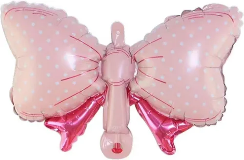 Vista 3 de Globos arcoíris número 1 de 40 pulgadas y mini globo de mariposa, decoraciones de cumpleaños de mariposa para niñas, globos de primer cumpleaños