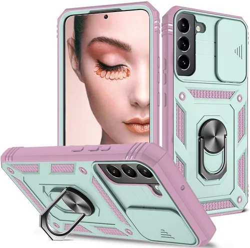 Vista 12 de Funda para Samsung Galaxy Note 20 Ultra 5G con ranura para tarjetero de cámara deslizante, grado militar, resistente, a prueba de golpes, funda