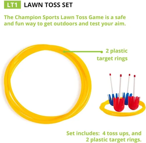 Vista 3 de Champion Sports IndoorOutdoor Game Sets
