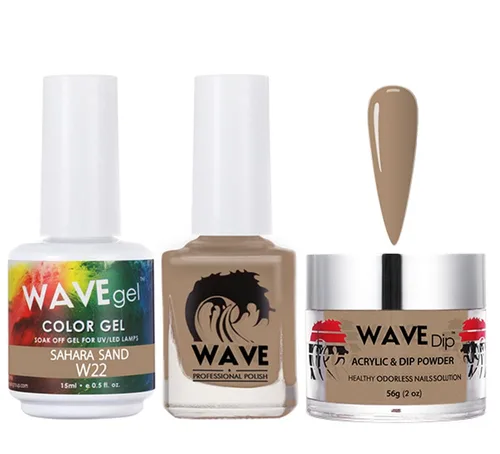 Vista 28 de WAVEGEL - Juego de gel de remojo, laca de uñas y polvo acrílico a juego - Colección Simplicity - #P109 Blizzard